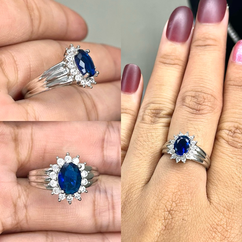 Cincin Blue Sapphire