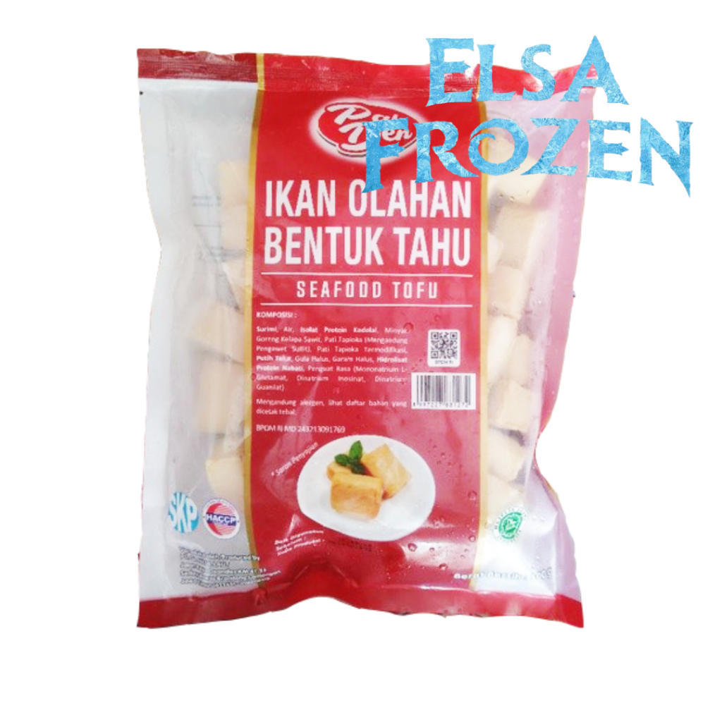 

PAKDEN IKAN OLAHAN BENTUK TAHU 500GR HARGA PROMO BASO IKAN OLAHAN