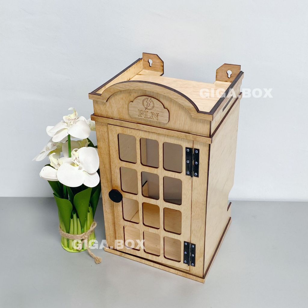 BISA GROSIR Box Meteran Pascabayar desain Estetik Penutup Meteran PLN