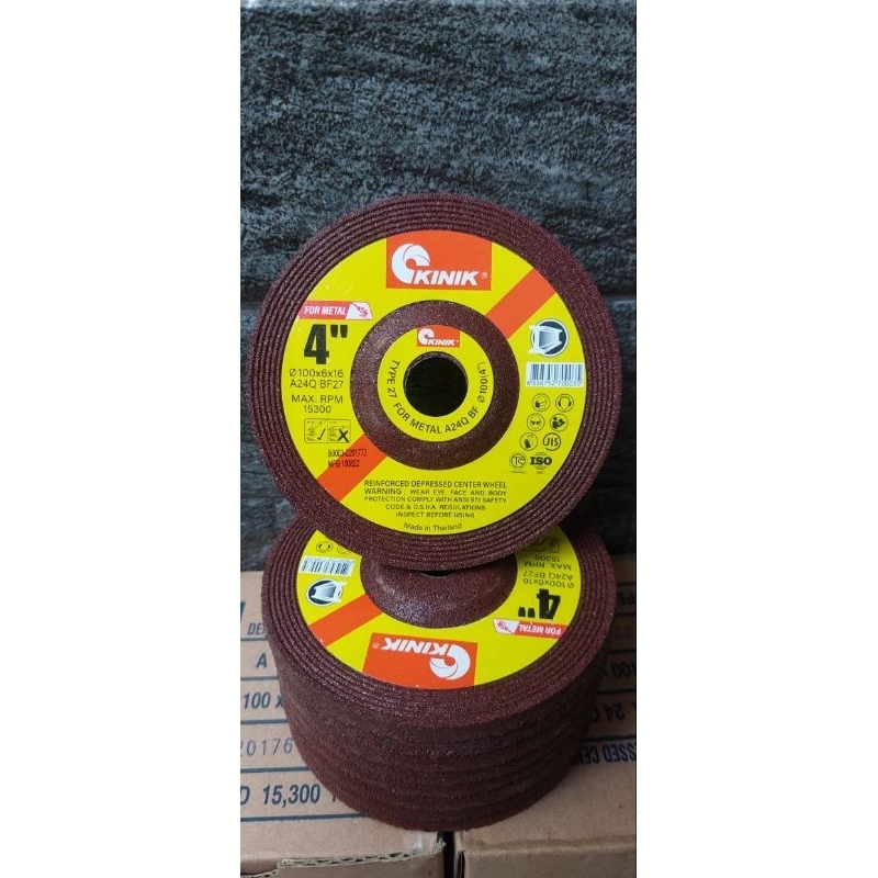 BATU GERINDA POLES 4" KINIK / BATU ASAH 4"