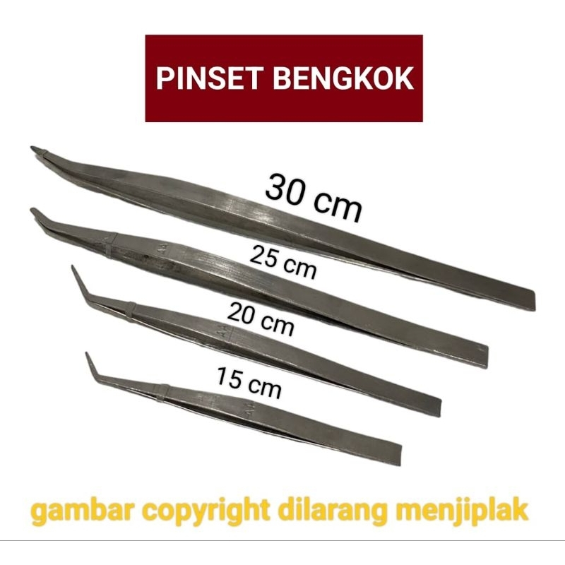 PINSET BENGKOK 25 CM ( LUSIN)