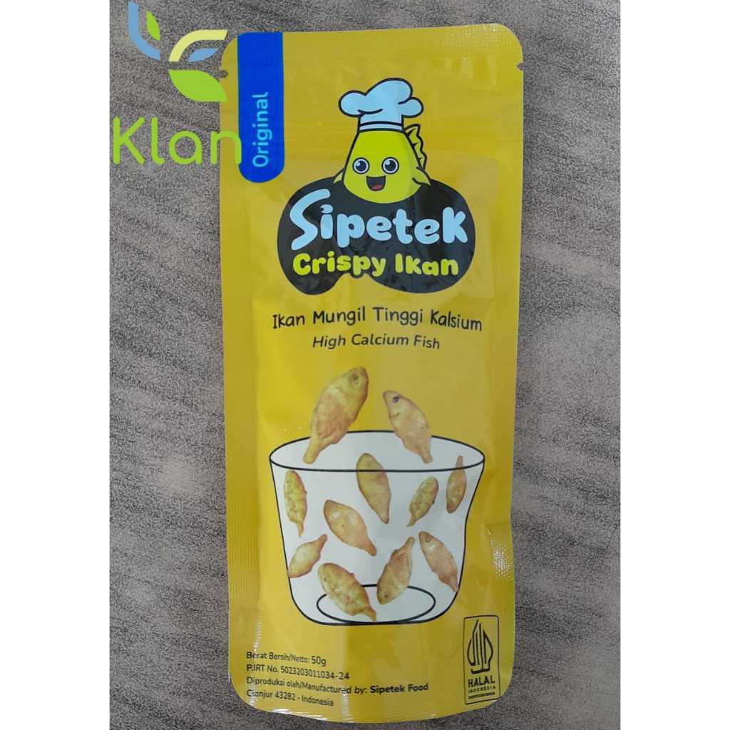 

SI PETEK CRISPY IKAN RASA ORI / SIPETEK IKAN CRISPY TANPA PENGAWET DAN TANPA MSG