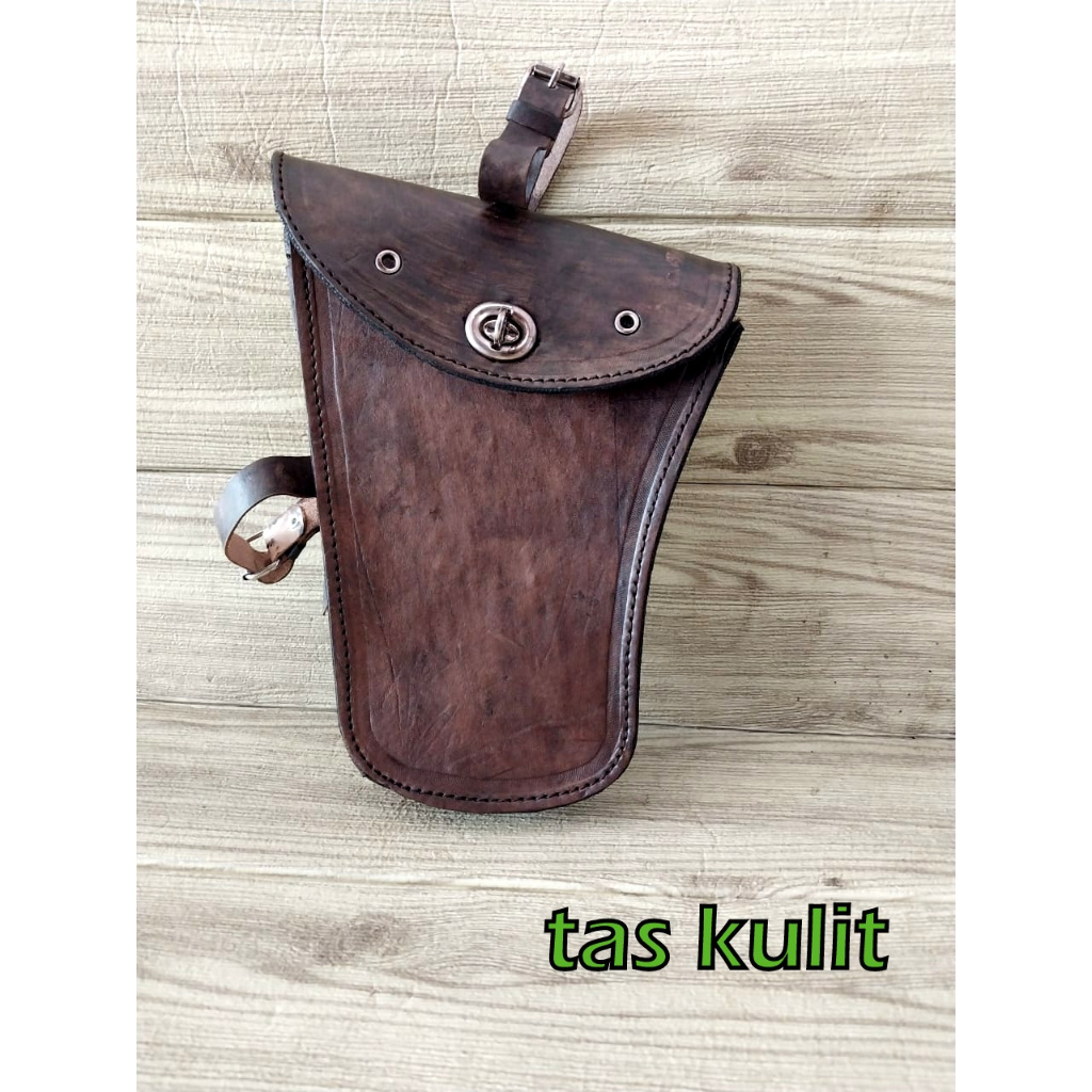 tas onthel minimalis kulit asli sepeda onthel model minimalis kulit asli