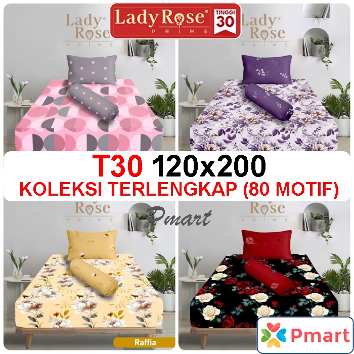 SPREI LADY ROSE 120x200 / SPREI LADY ROSE SINGLE / SPRAI SINGLE / SPRAI 120x200 LADY ROSE PRIME