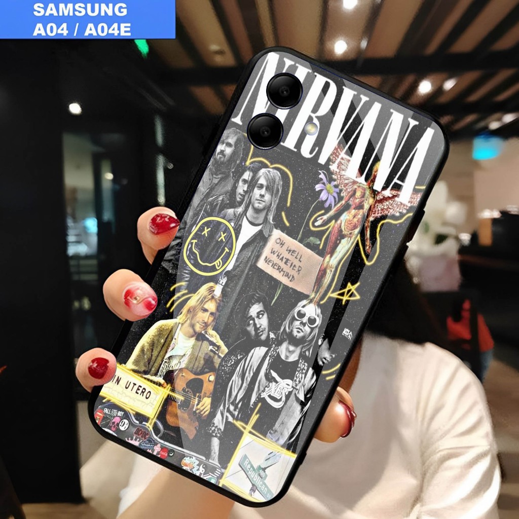 Softcase Kaca Kilau Samsung A04 / A04E   Terbaru - Softcase Samsung A04 / A04E  - Softcase Kaca Kila