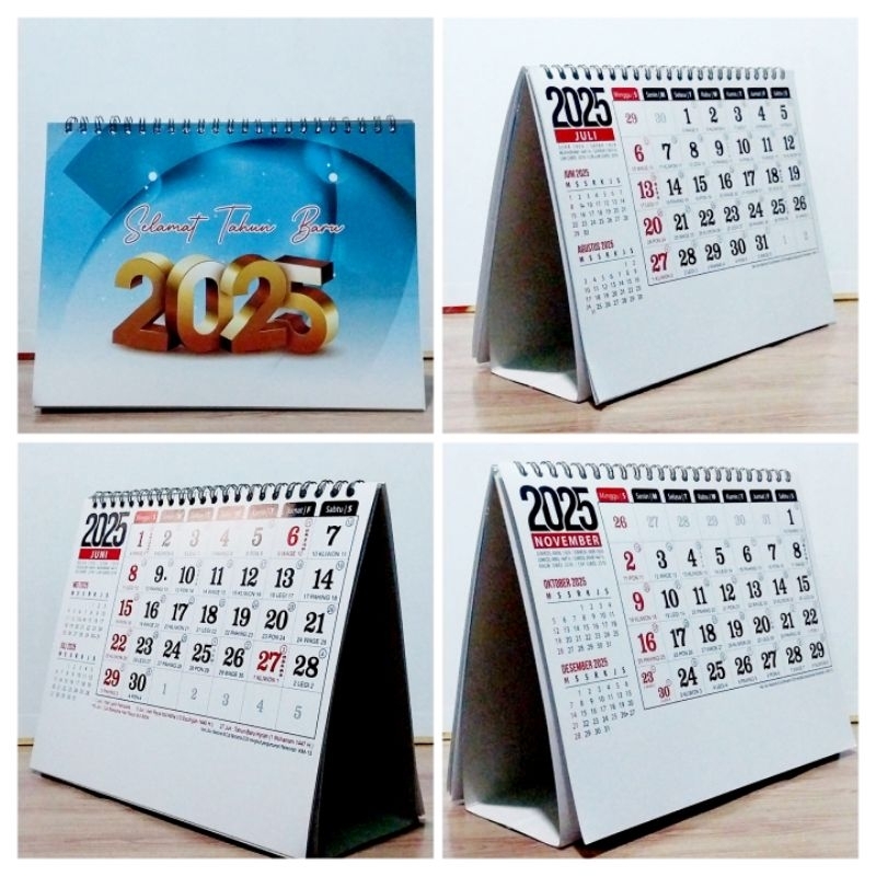 

kalender meja kerja tahun 2025