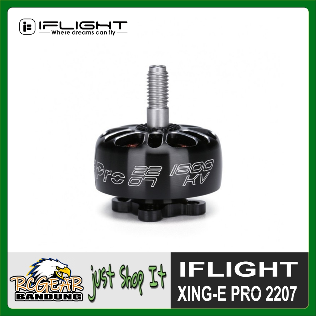iFlight XING E Pro 2207 1800KV 2450KV 2750KV Brushless Motor for Drone