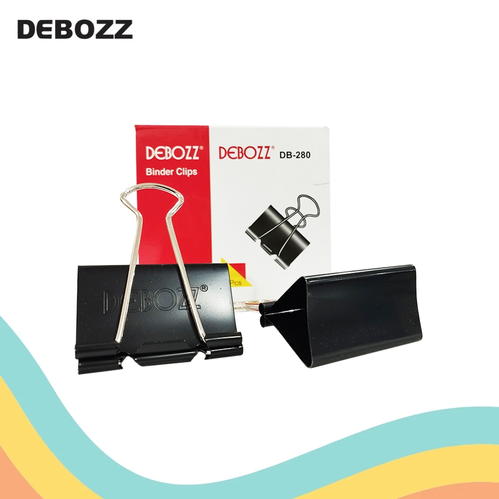 

BINDER CLIP DEBOZZ 280 (1 PACK)