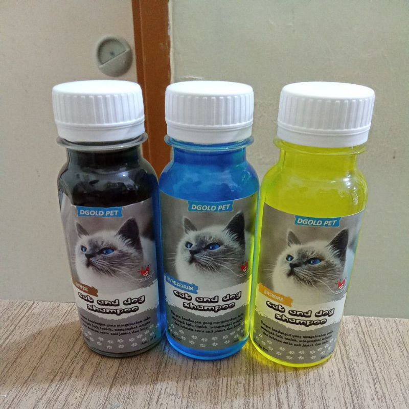 Sampo Kucing Sampo Anjing Shampo Kucing Sabun Kucing Sabun Anjing Sampo DGold 100 ml