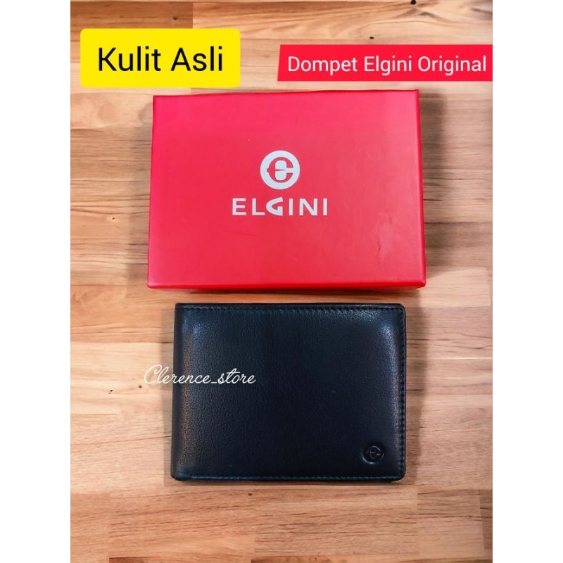 PROMO Dompet Pria Kulit Asli Premium size besar- Dompet Elgini Original 009
