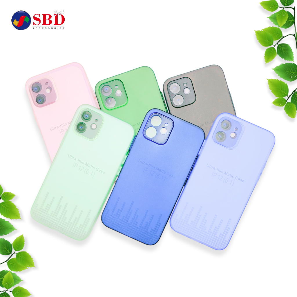 Softcase Ultra Thin Untuk Iphone 12 Slim Case Transparan Dove Casing Super Tipis 0.3MM Silicon Case 