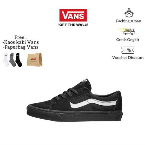 Vans Sk8 Low Contrast Black Original