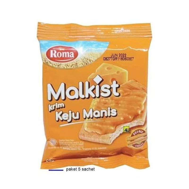 

roma malkist renceng keju manis 18gr