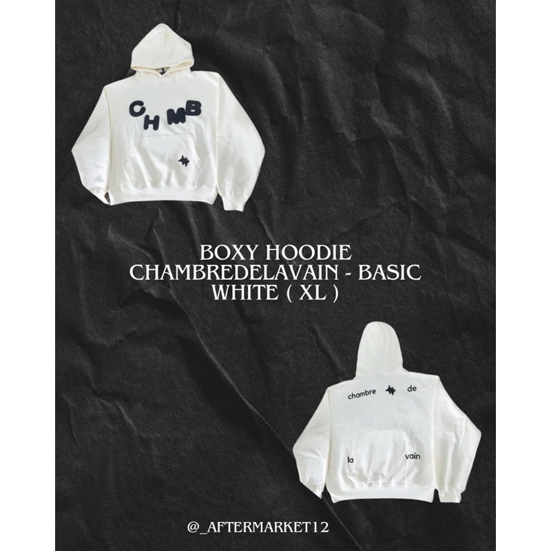 Hoodie CHMB - Basic White - Tshirt CHMB - Basic White