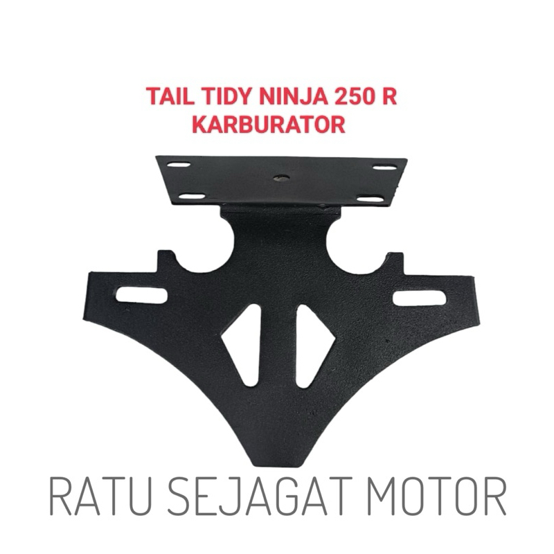 Tail tidy dudukan plat no belakang ninja 250 karbuR ninja karbu