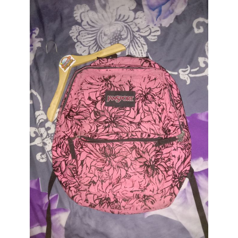 TAS JANSPORT MOTIF BUNGA
