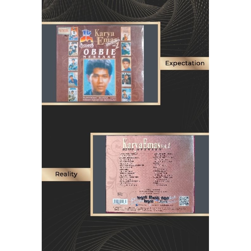 CD audio Obbie Messakh vol 1 JK record