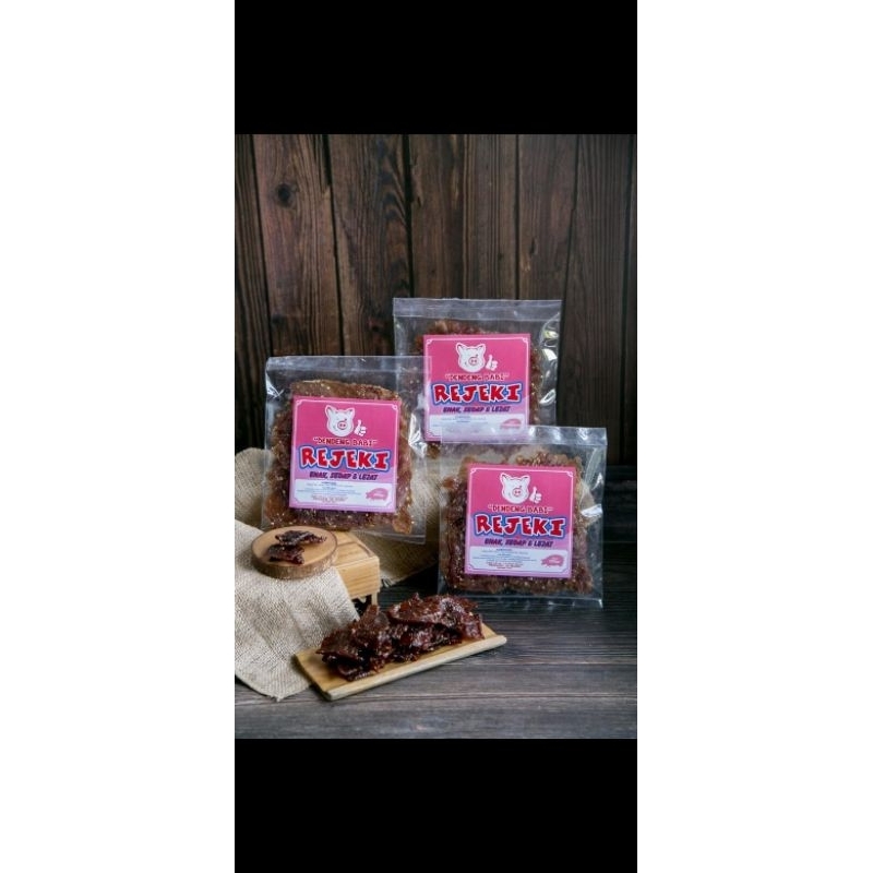 

OLEH-OLEH BALI// Dendeng Babi Rejeki 200gr