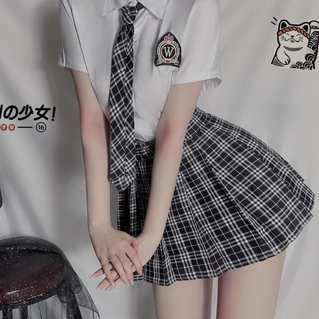 FG2  RedPink  Cosplay Custome Fit Lingerie Seragam Girl Small Pelajar Student Sekolahan School Premi