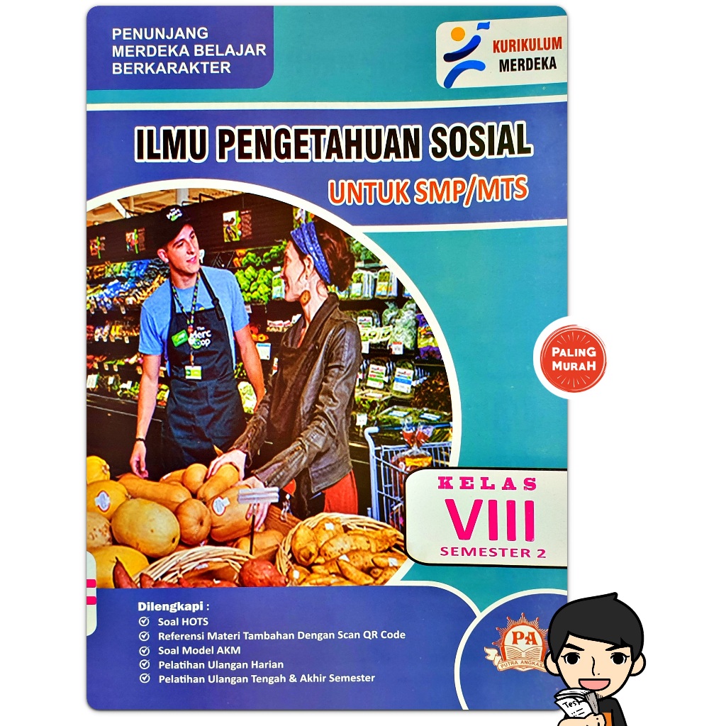 LKS IPS SMP KELAS 8 SEMESTER 2 2024-2025 KURIKULUM MERDEKA KURMER | PUTRA ANGKASA