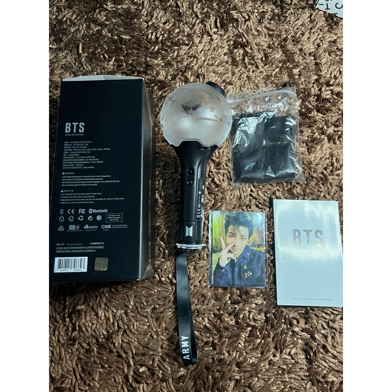 Bts Lightstick Ver 3 official (preloved)