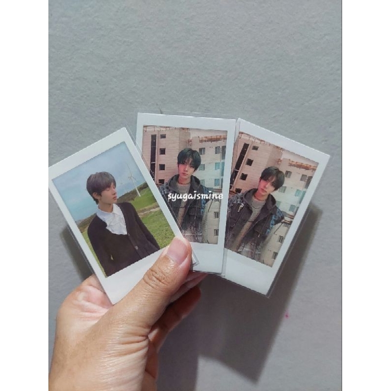 photocard heeseung enhypen album dimension answer yet no pola OFFICIAL