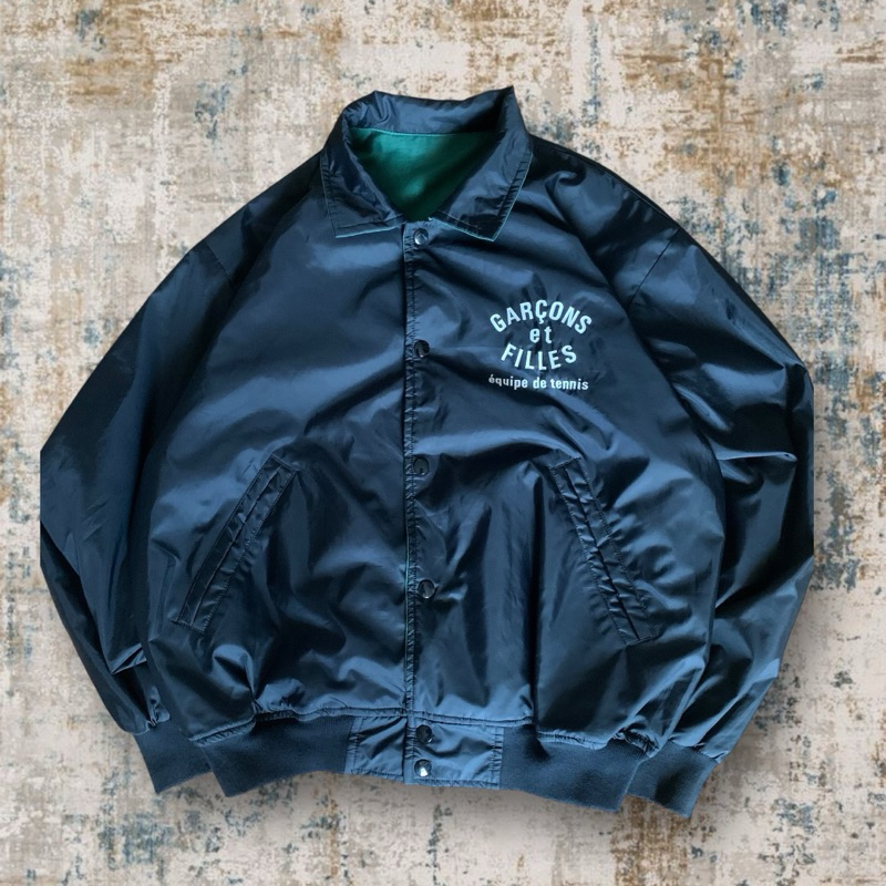 Jacket Vintage Canvas Varsity Reversible