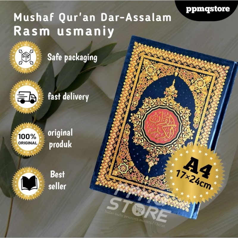 

AL QUR'AN RASM 'UTSMANIY JUMBO 17×24