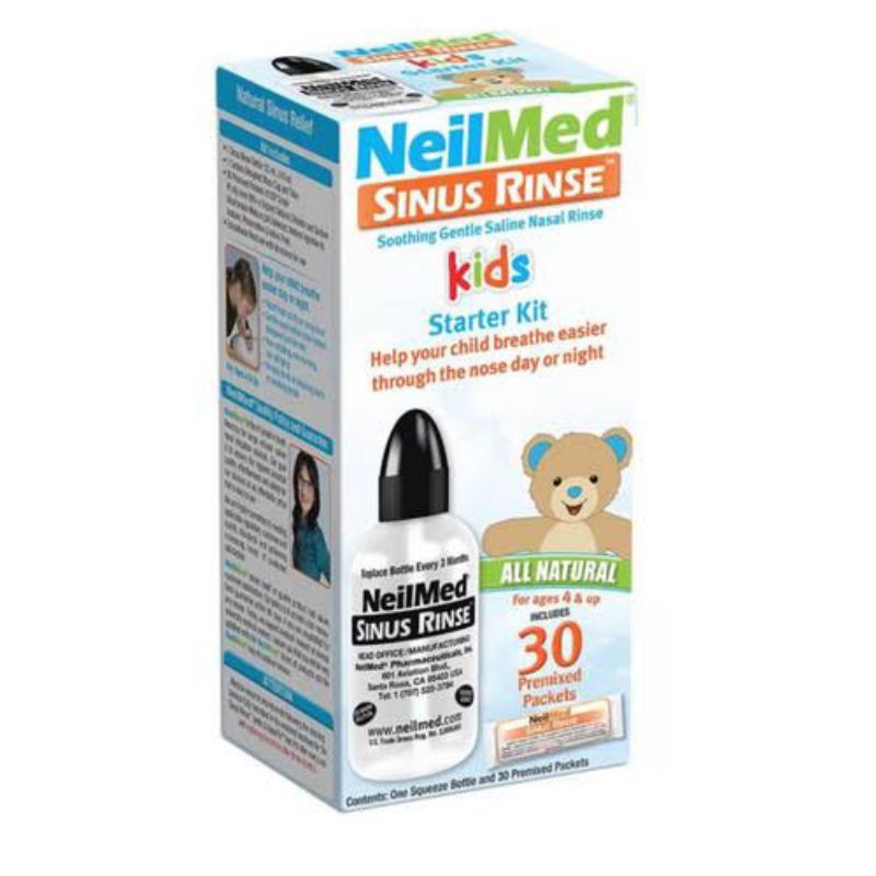 Neilmed Sinus Gentle Nasal Rinse Starter Kids Adults