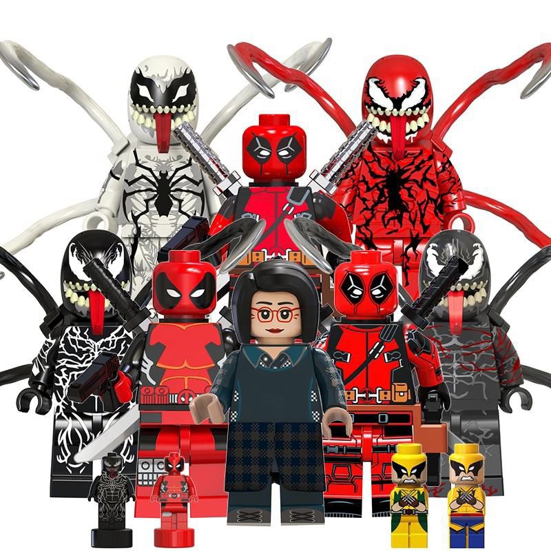 Minifigure Superhero Deadpool Wolverine termurah marvel
