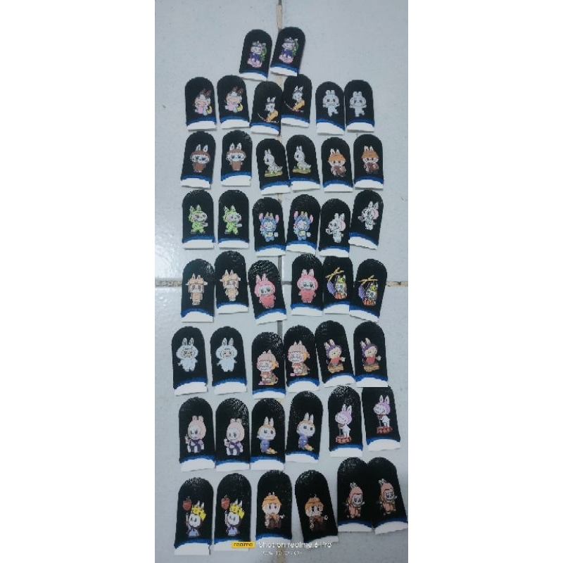 {°GROSIR 10 PASANG/20 PCS°} SARUNG JEMPOL GAME MOTIF LABUBU