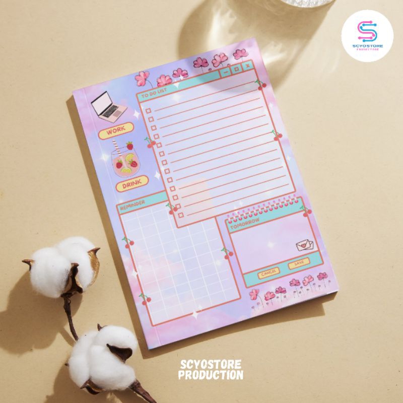 

Buku Agenda Harian A6 Study Break Daily Planner 30 Lembar