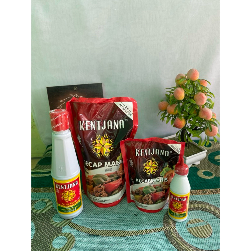 

kecap manis / gula merah /kecap kentjana super sweet 1110 ml