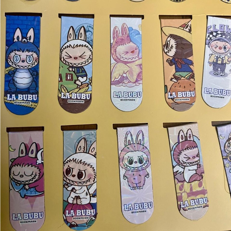 

Pembatas Buku Magnet Labubu Bookmark (1pis)
