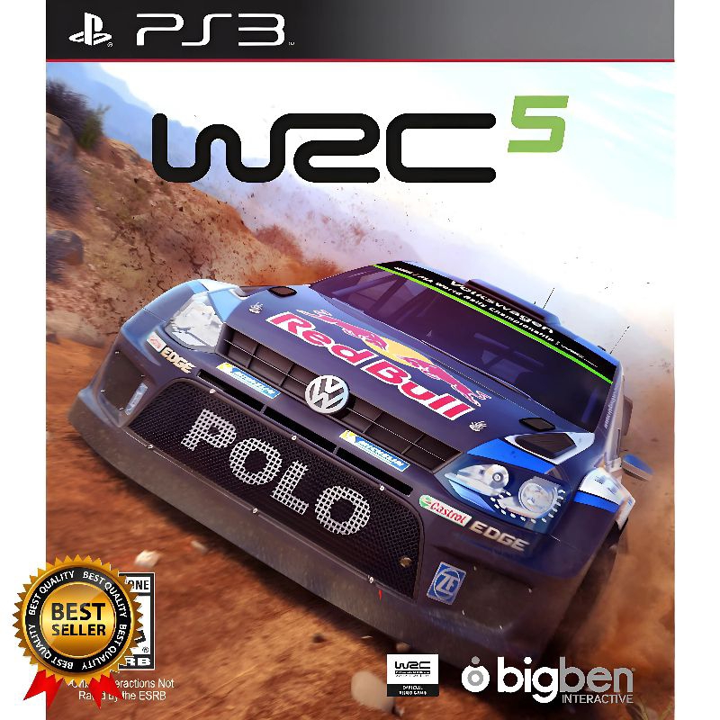 Kaset Game Flashdisk PS3 CFW OFW HEN WRC 5 FIA World Rally Championship