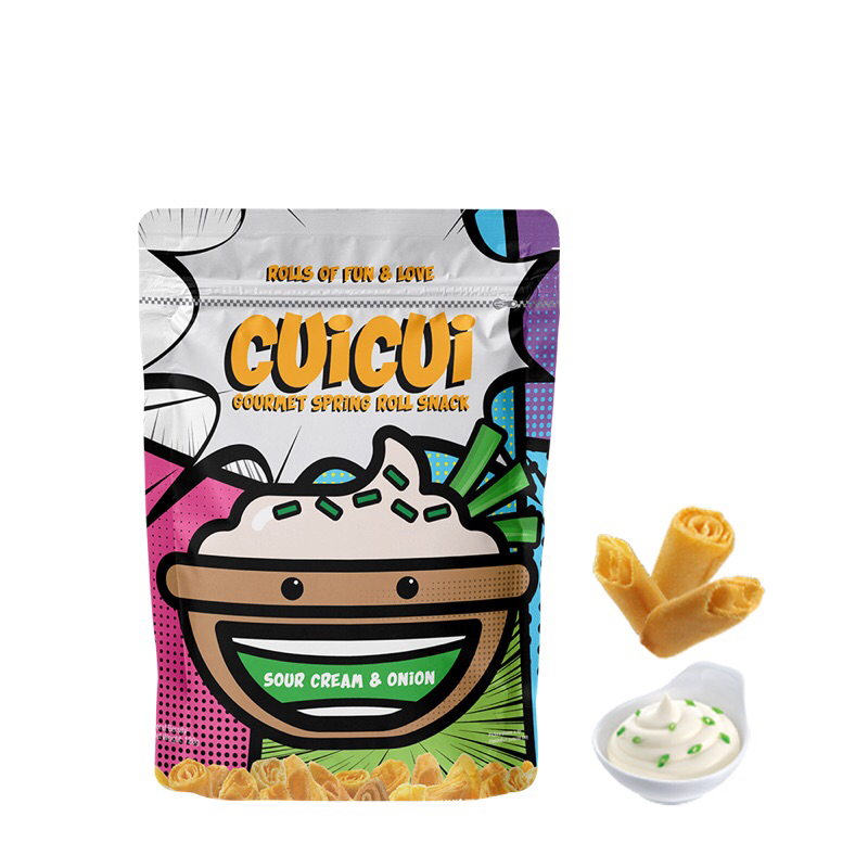 

[Ready] Eureka - CuiCui Sour Cream & Onion Spring Roll Snack