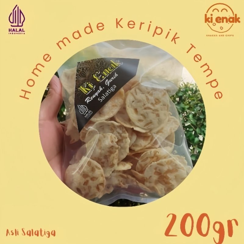 

200gr Homemade Keripik Tempe Asli Salatiga