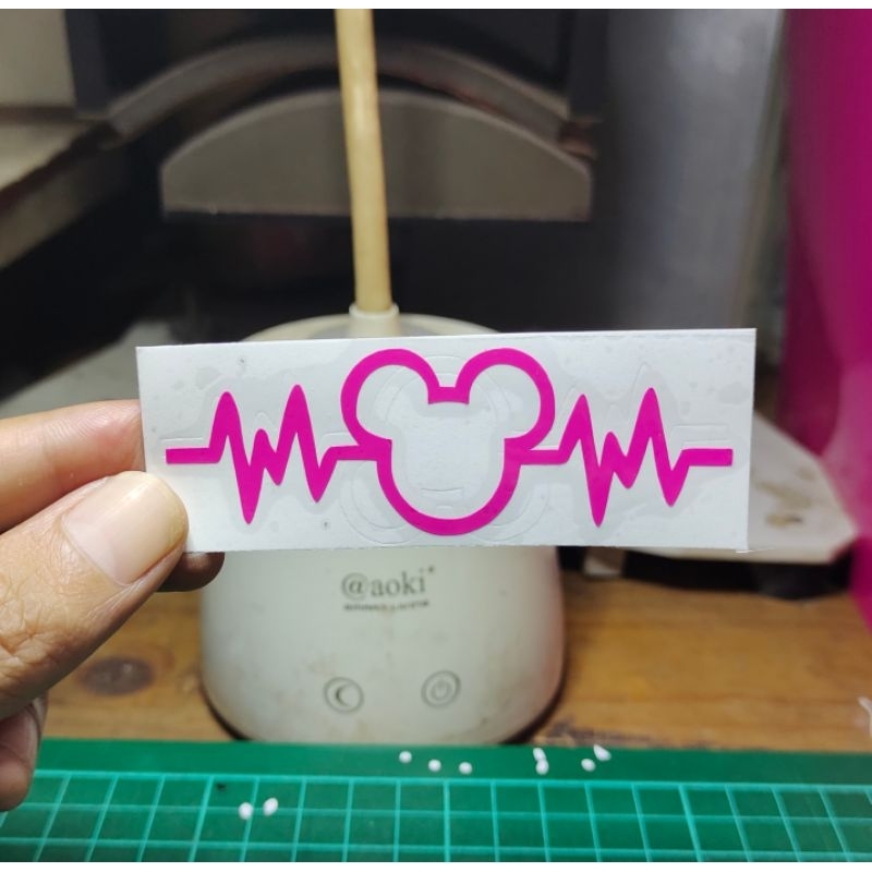 

stiker cutting Mickey mouse grafik sticker murah keren