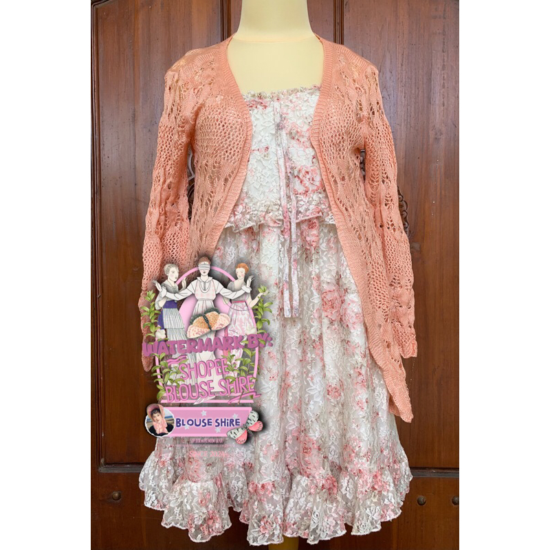 Dress Wanita Musim Panas Coquette Dress Vintage Dress Princess