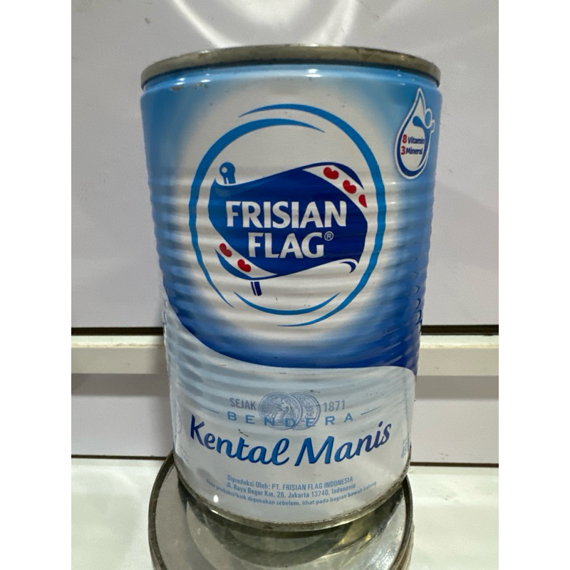 

Susu Kental manis Frisian Flag Bendera 490g