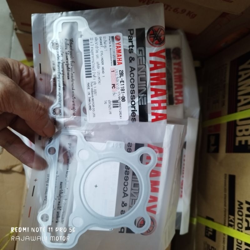 2BL-E1181-00 paking head mio m3, GT 125 2BL Yamaha original