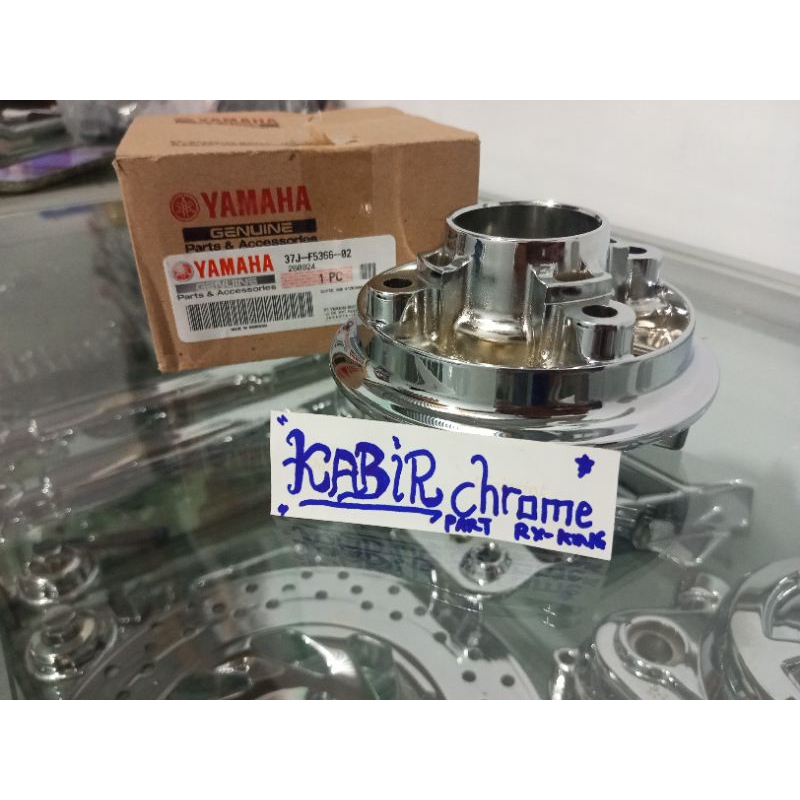 NAP GEAR DUDUKAN GEAR BELAKANG RX-KING,FIZR ORIGINAL CHROME