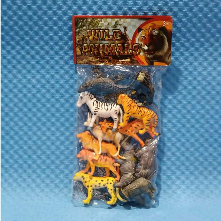 Mainan Figure Wild Animal / Figure Animal Kantong