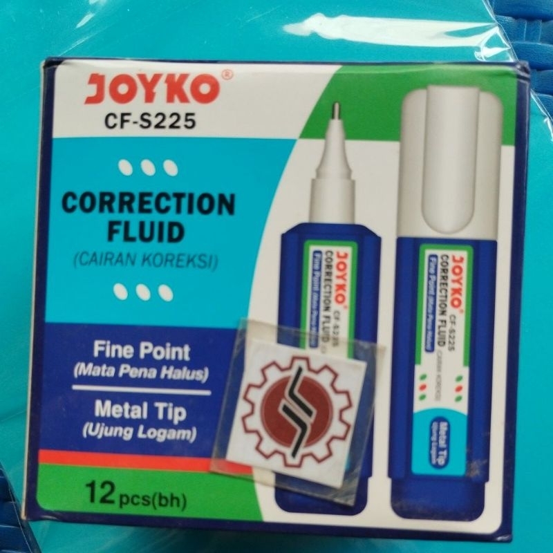 

Correction Fluid tipe x cair Joyko CF-S225