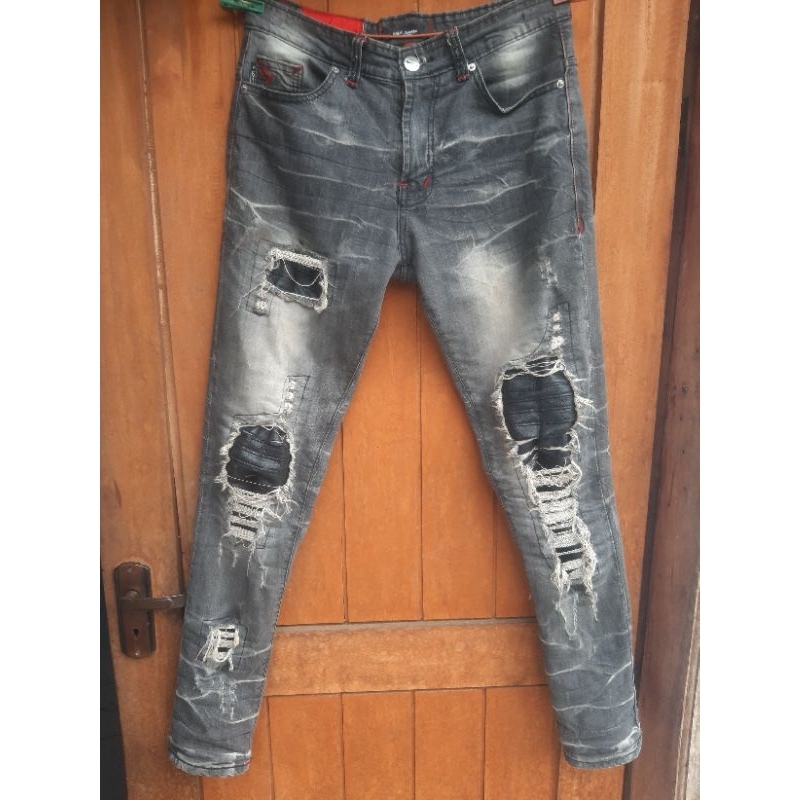 jeans denimitup h1 leather