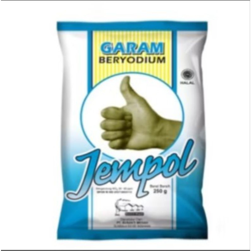 

isi 4 pcs / 1 Kg garam jempol halus beryodium 1 pcs 250 g