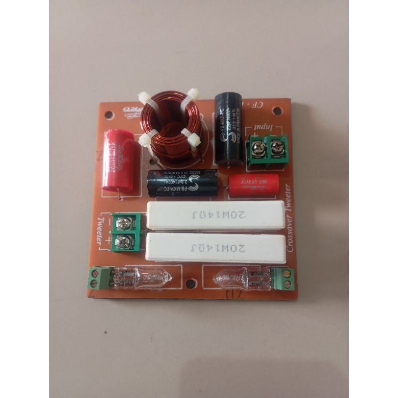 crossover pasif tweeter cf 10 cf pro