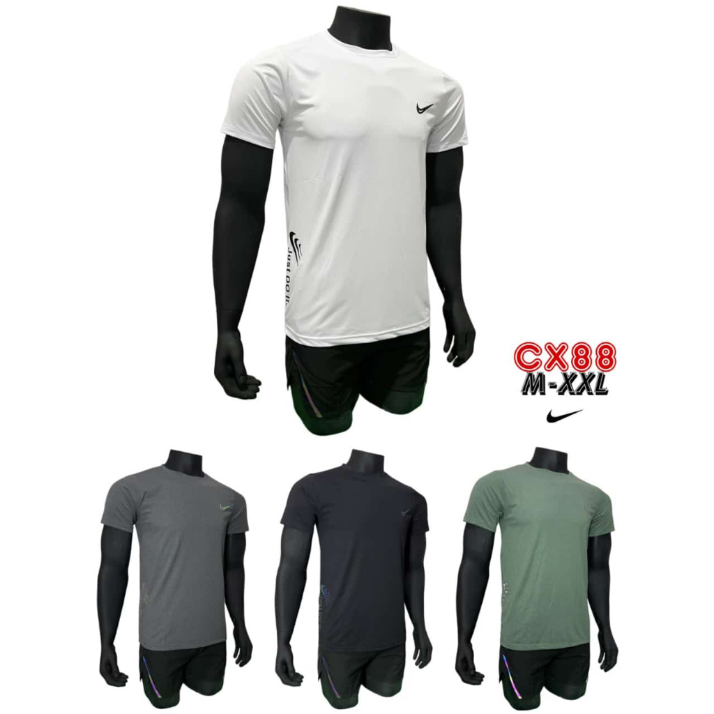KAOSAT ASAN PRIA OLAHRAGA RUNNING IMPORT PREMIUM T-SHIRT MAN HITAM BIRU MUDA PASTEL PUTIH UMR COKSU 