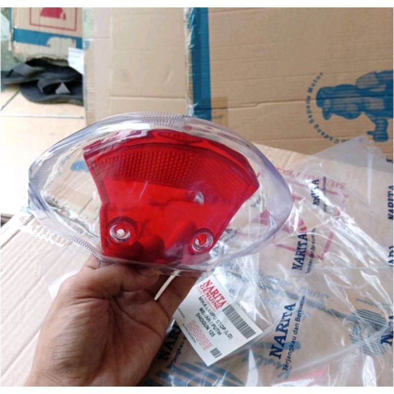 KACA MIKA LAMPU STOP BELAKANG SHOGUN 125 LAMA SHOGUN R SHOGUN SP 125 LAMA
