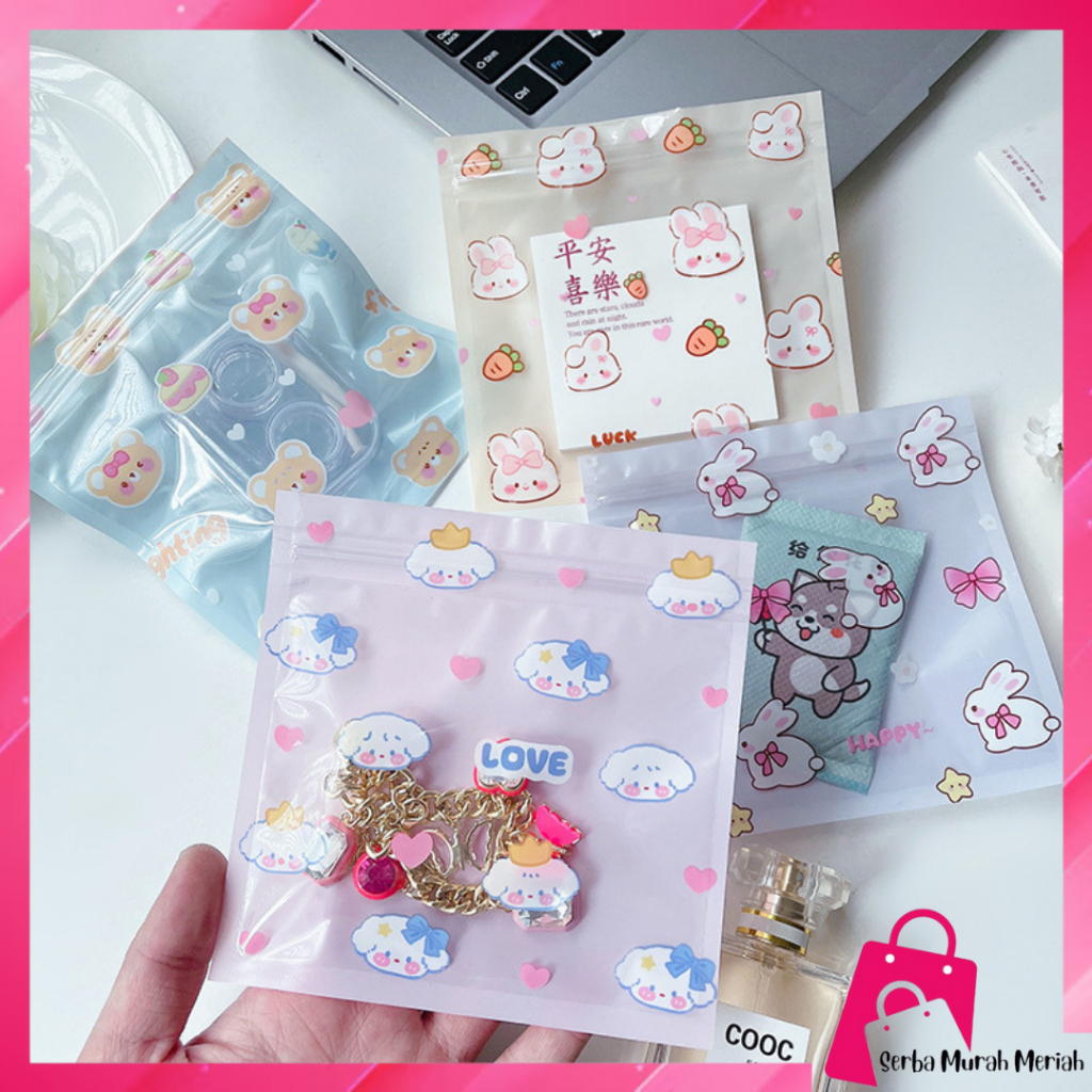 

SMM Plastik Ziplok Plastik Kemasan Permen Kue Serbaguna Plastik Kemasan Mini 13.5cm Plastik Klip Serbaguna Dengan Penutup Zip Lock Tas Cookie Mini Gambar Karakter